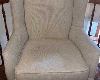 Walter E. Smithe Wing Chair White
W33” x D36” x H42”