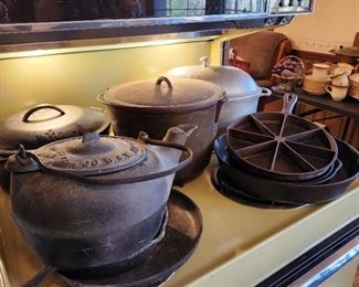Cast Iron Skillets and Dutch ovens