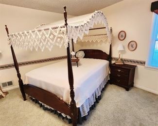 Charming Canopy Bed  