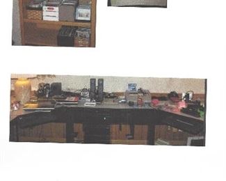 Desk Media DVDs CDs Canon Printer