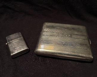 Silver Cases. Lighter. https://www.liveauctioneers.com/catalog/274244