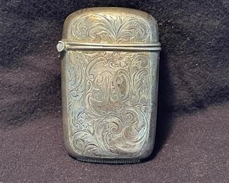 Match Cases. Silver. https://www.liveauctioneers.com/catalog/274244
