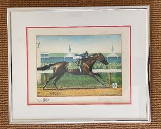 Jenness Cortez. Horse racing.  Equestrian, https://www.liveauctioneers.com/catalog/274191