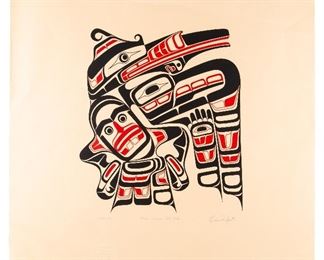 Inuit art. https://www.liveauctioneers.com/catalog/274191