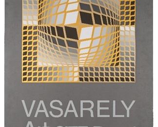 Vasarely. https://www.liveauctioneers.com/catalog/274191