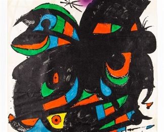Joan Miro art. https://www.liveauctioneers.com/catalog/274191