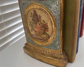 Italian Gilt BookEnds