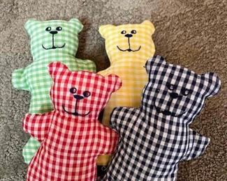 gingham teddy bears