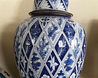 Large Ginger Jar made in Holland