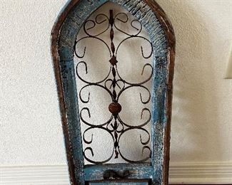 Iron and Wood Wall Decor