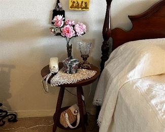 Occasional Table with spool legs