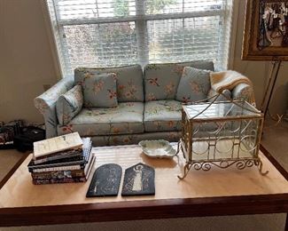 Marble Top long coffee table
Loveseat
pensacola books