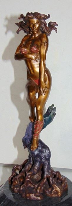 BRONZE Sculpture EMPRESS of DESIRE Boris Vallejo