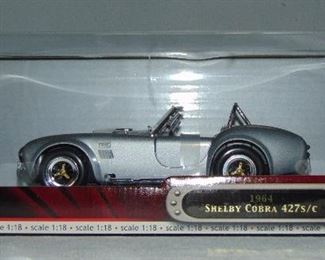 1964 SHELBY COBRA 427 s/c DIE CAST CAR 1:18