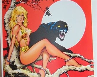 FANTASY & PIN-UP ART by DAVE STEVENS JUST TEASING