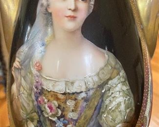 PAIR OF HANDPAINTED LAMPS