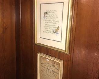 Items Located In The Family Room