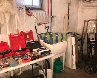 Items Located In The Main Area of The Lower Level