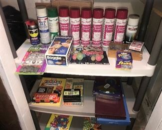 Items Located In The Main Area of The Lower Level