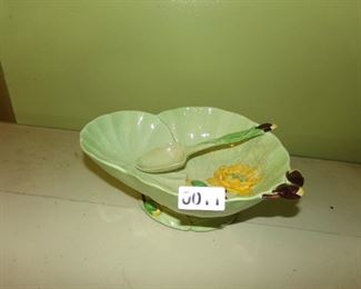 Carlton Ware Ceramic bowl and spoon