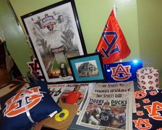 Auburn University lot new pillows 2010 National Championship items