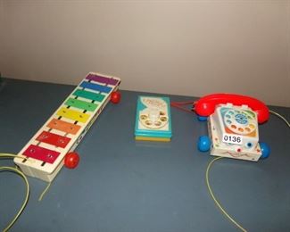 Retro Fisher-Price toys