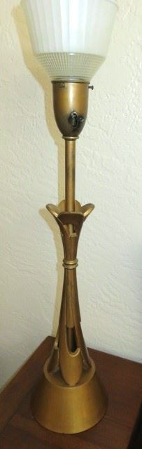 1950's Torchiere Table Lamp