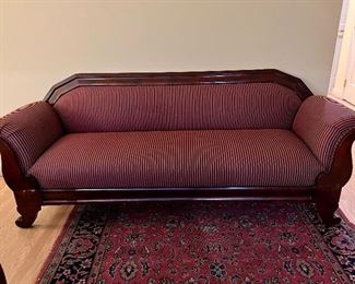 Sofa- $300  W- 80", Depth-25", H-34"