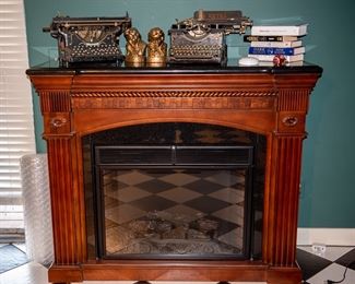 Fireplace $200- L-17.5, W-55", H-46"