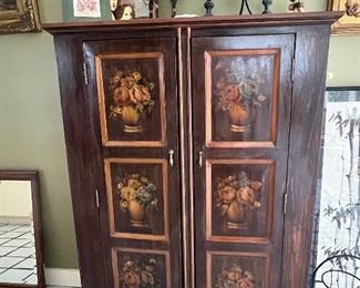 Cabinet $75 - L-40", Depth- 14", Height- 54". 