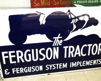 Porcelain Ferguson Tractor Sign