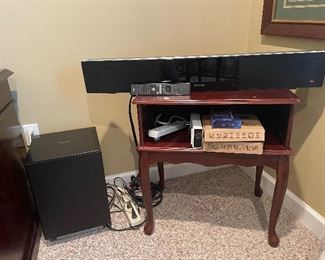 Phillips sound bar with subwoofer 