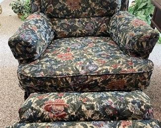 Floral recliner 