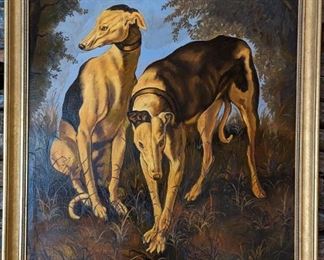 Original oil painting on canvas, by listed artist, J. Stule.