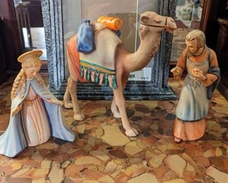 You can be 11 months ahead of the 2023 Nativity, with these vintage Hummel figures!