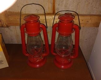 Vintage Dietz lanterns