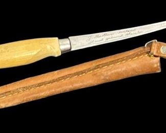 J Martini Signed Knife