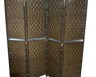 Rattan Room Divider