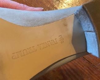 Ivanka Trump Suede Mules. Size 9.5M. Photo 2 of 2. 