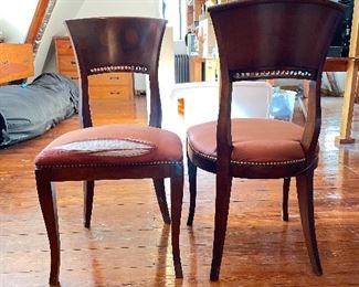 Pair of Antique Side Chairs. Photo 1 of 2. 