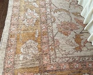 Antique Persian Rug. Measures 9' x 10' 7". Photo 1 of 3. 