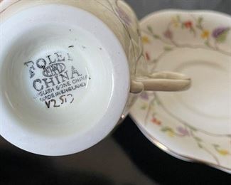 English Bone China Tea Cup & Saucer. Photo 2 of 2. 