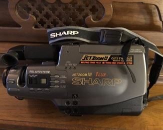 Sharp JETZOOM 12 Camcorder (has carrying case).