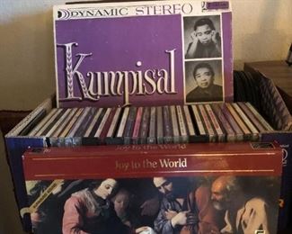 Vinyl (LP's and 45's),  CD's