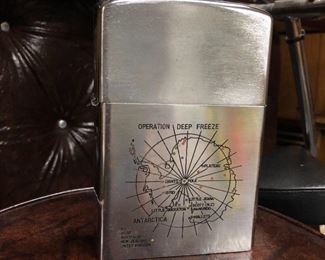 Unique Extra Large Operation Deep Freeze Lighter  (Japan) (Measures approx 6.3/4in x 3.1/4in)