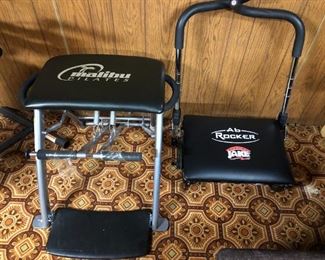 Malibu Pilates Folding Chair, JAKE Ab Rocker.