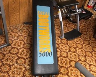 TOTAL BODYWORKS 5000 Sliding Bench Trainer
