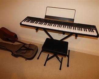 Multiple Instruments including Alisis Recital W/ Stand $100,  Takimine GD11MC Lightly Damaged $275
