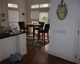 Thomasville Pub Table W/ Leather Chairs - $450