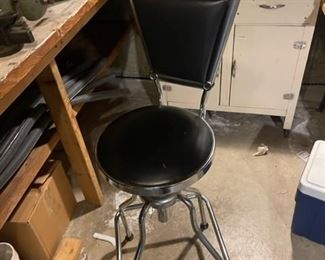 unique Craftsman workshop stool 